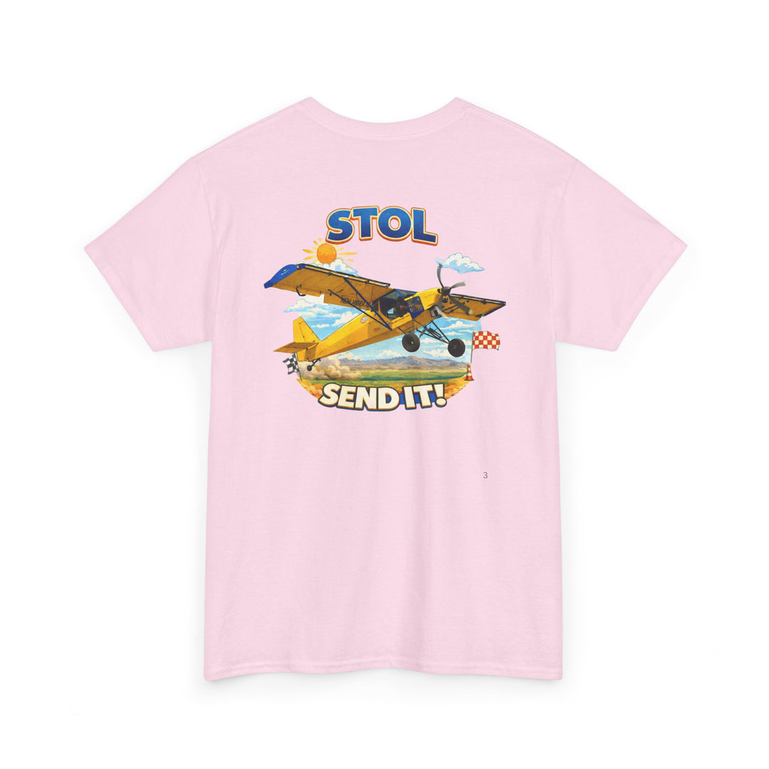 STOL Send It Aviation Graphic T-Shirt – Bush Pilot Airplane Shirt