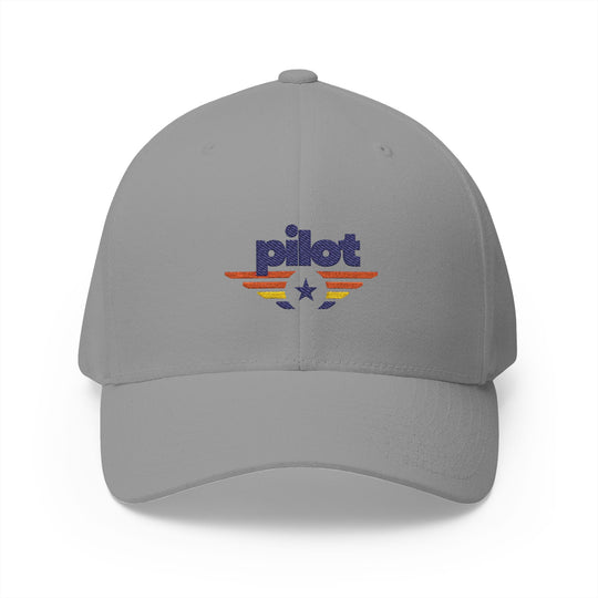 Pilot – Embroidered Cap | Vintage Aviation Wings Hat