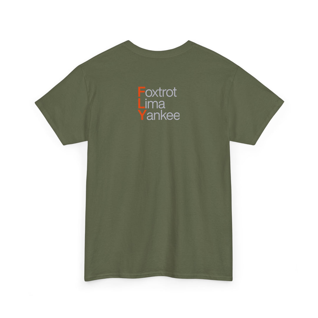 FLY Phonetic Tee — Foxtrot Lima Yankee Graphic T-Shirt