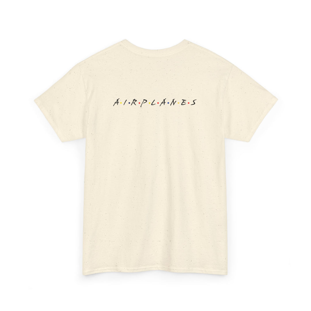 Airplanes Minimalist Aviation Graphic T-Shirt