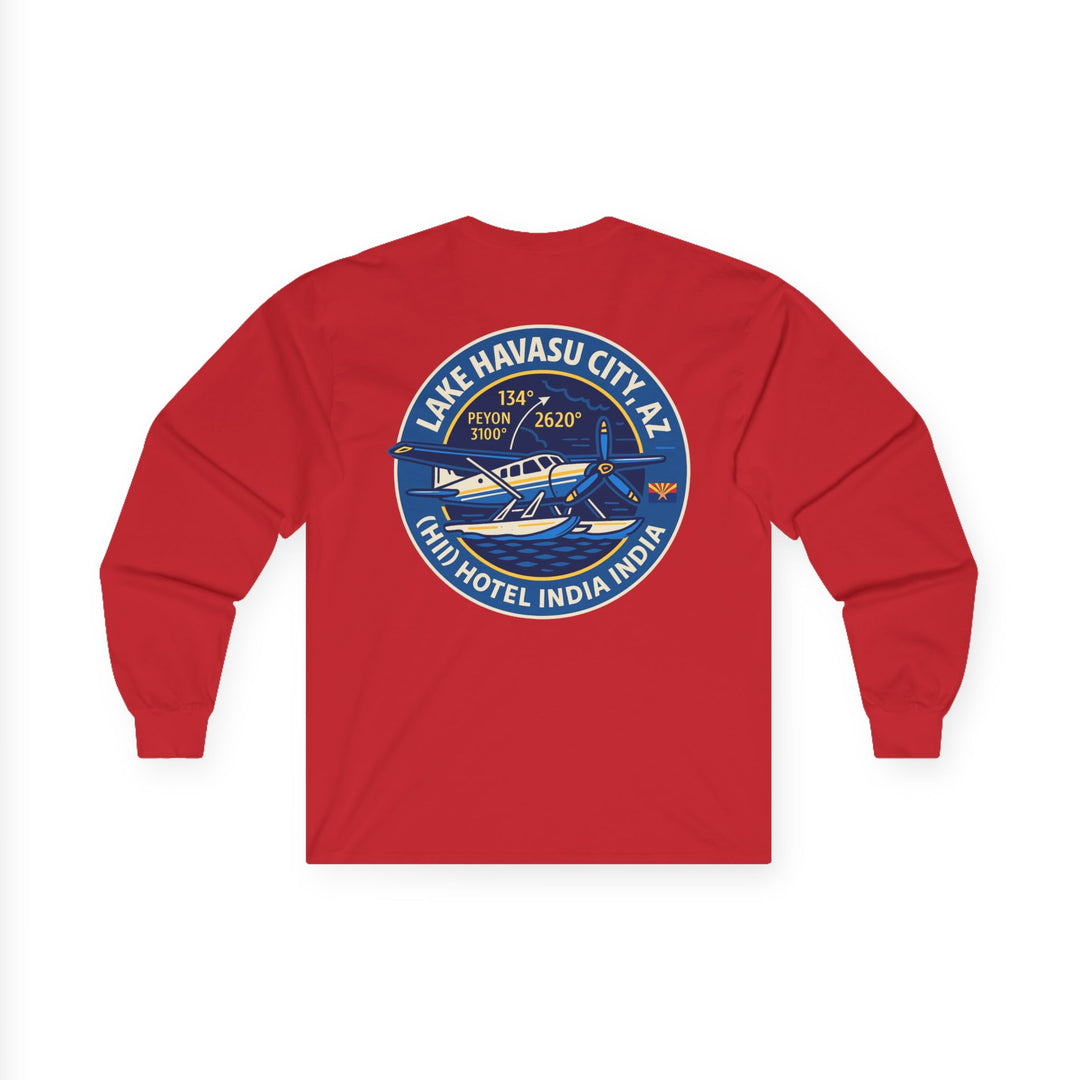Lake Havasu City Aviation Long Sleeve T-Shirt – Seaplane KHII