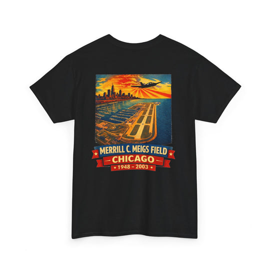 Merrill C. Meigs Field Chicago Retro – Graphic Tee