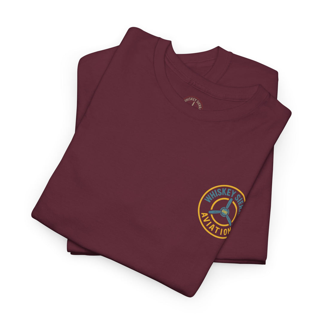 Phoenix Deer Valley Airport Aviation Graphic T-Shirt – Retro Poster