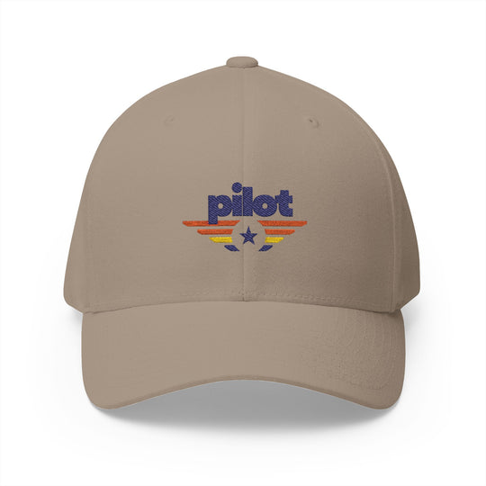Pilot – Embroidered Cap | Vintage Aviation Wings Hat