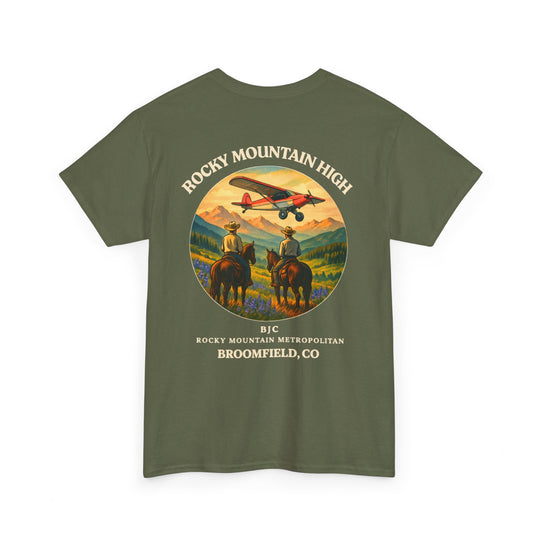 Rocky Mountain High Aviation Graphic T-Shirt – Broomfield, Colorado