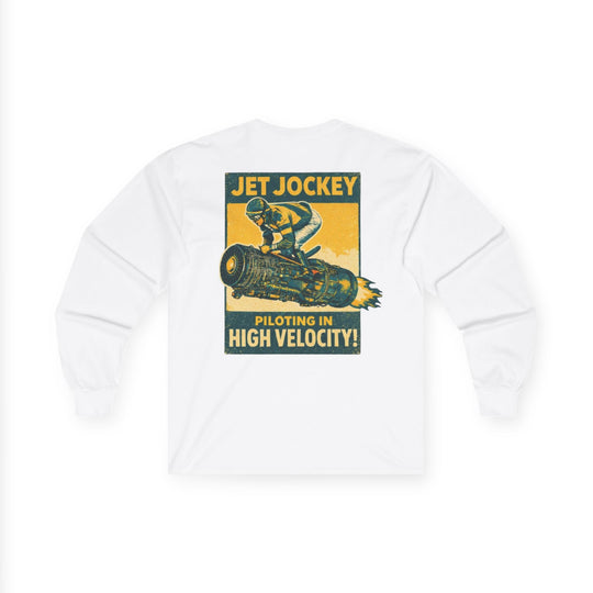 Jet Jockey Aviation Long Sleeve T-Shirt – Retro Racing