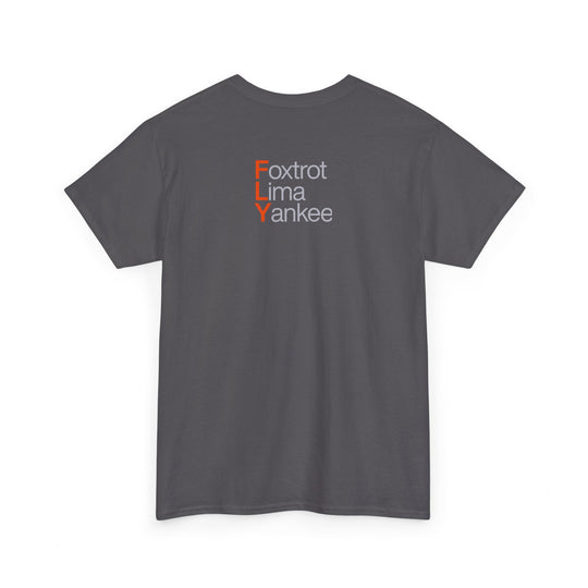 FLY Phonetic Tee — Foxtrot Lima Yankee Graphic T-Shirt