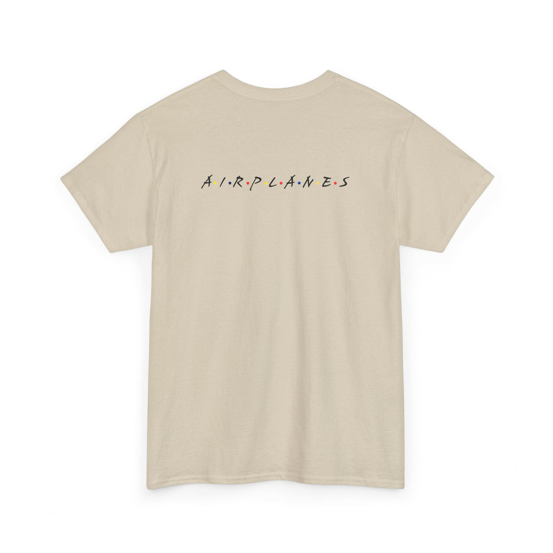 Airplanes Minimalist Aviation Graphic T-Shirt