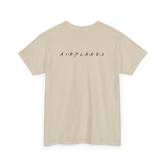 Airplanes Minimalist Aviation Graphic T-Shirt
