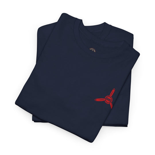 Line Up and Wait – Aviation Graphic Tee