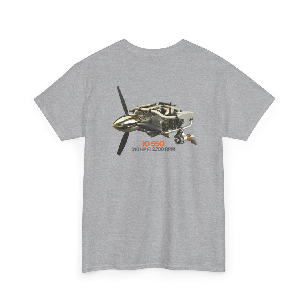 Aircraft Horsepower Engine Diagram (IO-550) – Graphic Tee