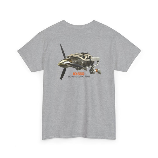 Aircraft Horsepower Engine Diagram (IO-550) – Graphic Tee