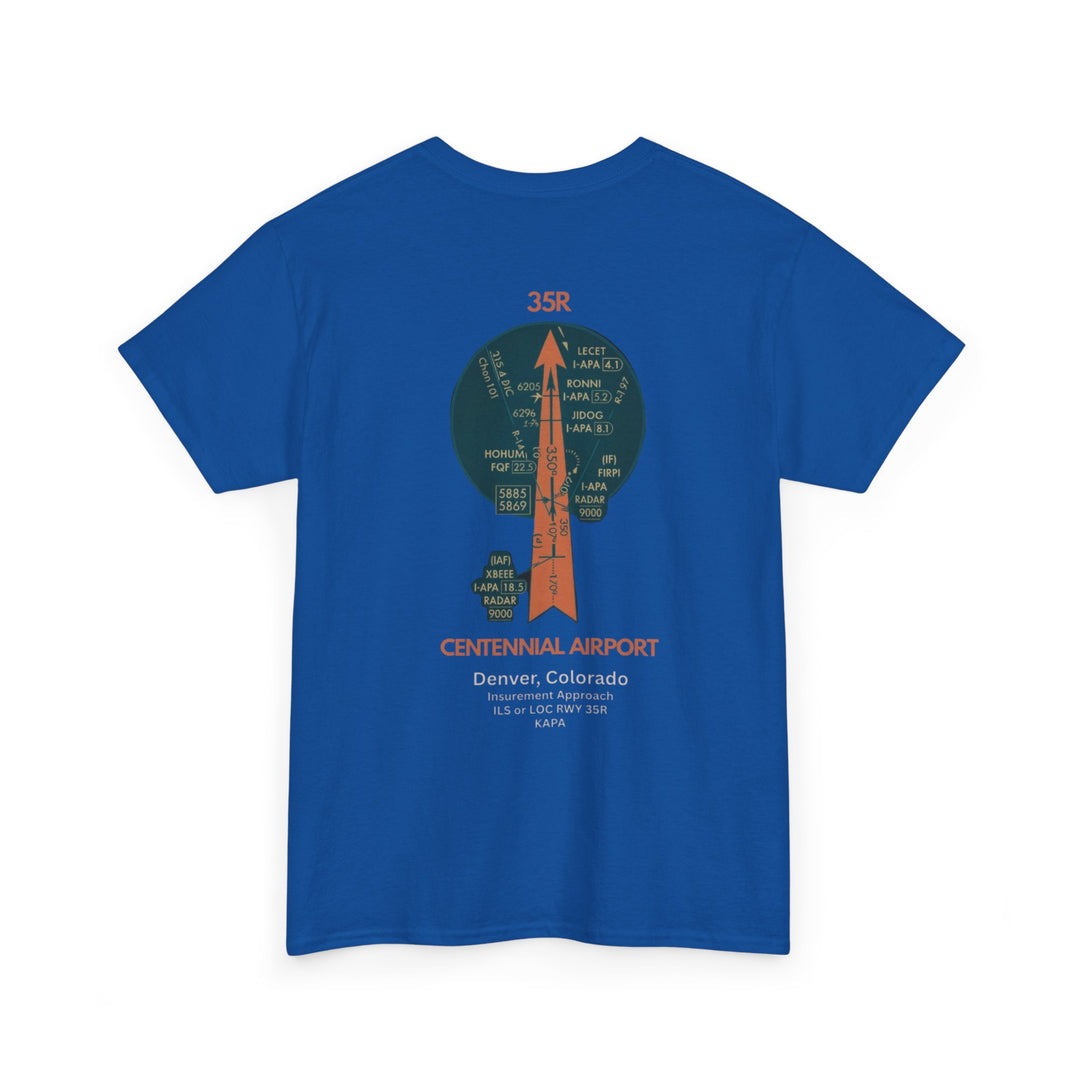 Centennial Airport Aviation Graphic T-Shirt – Airfield Diagram