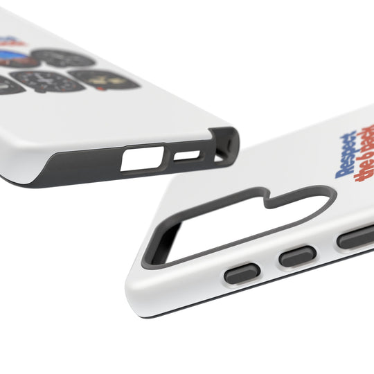 Respect Aviation Phone Case — Pilot Instrument Panel Design