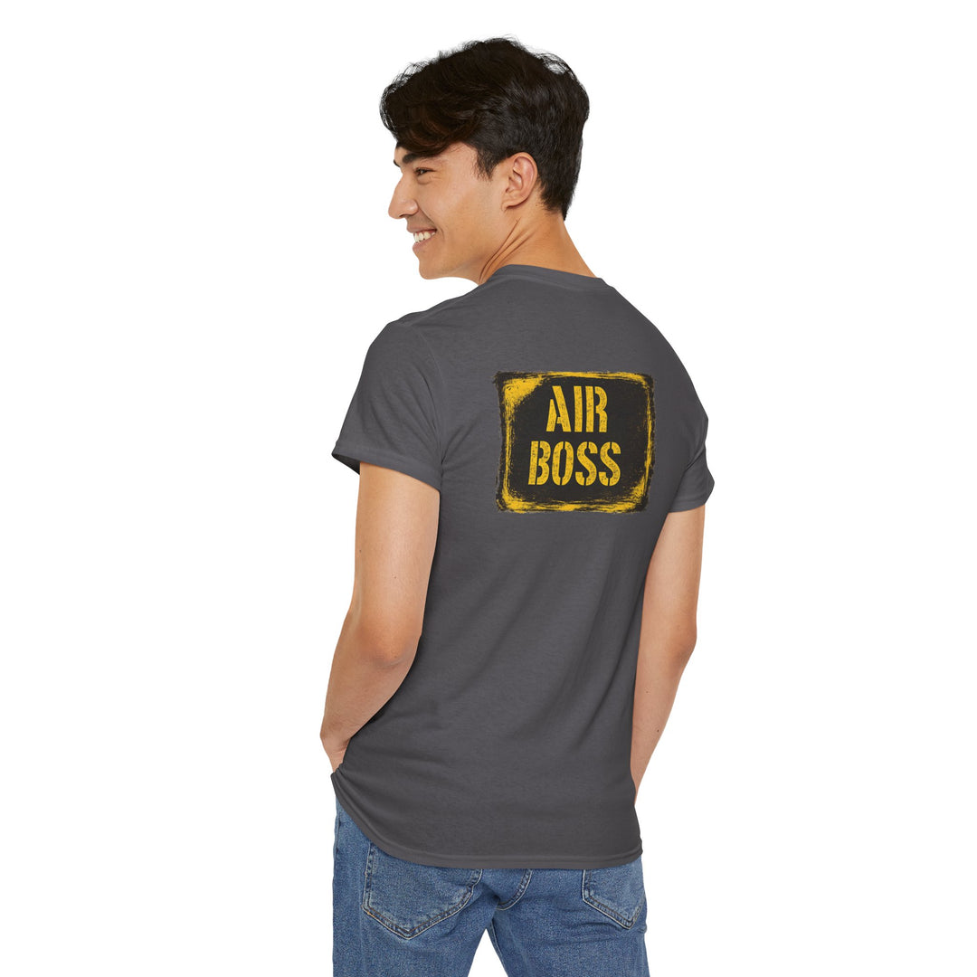 Air Boss T-Shirt — Military Stencil Logo Tee