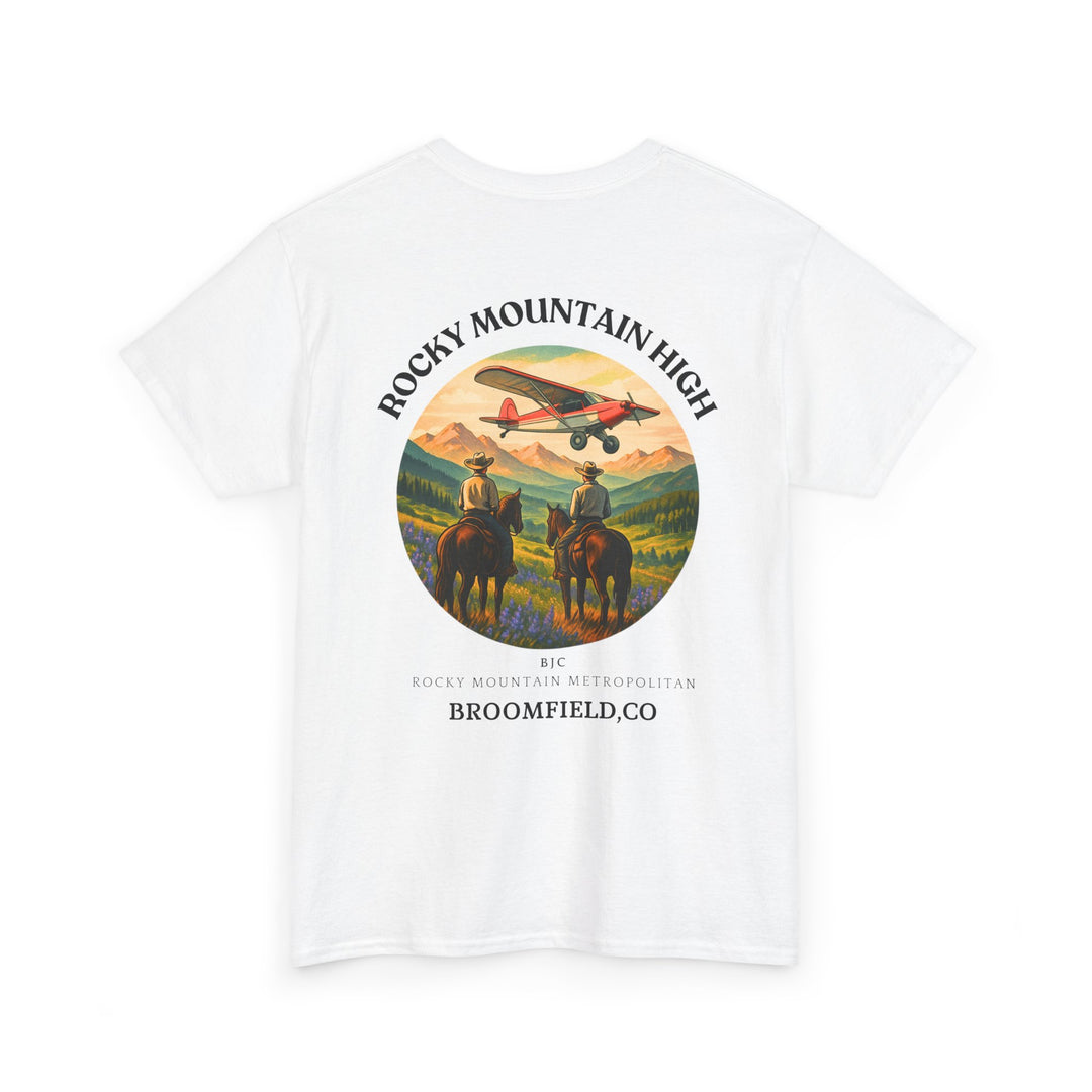 Rocky Mountain High Aviation Graphic T-Shirt – Broomfield, Colorado