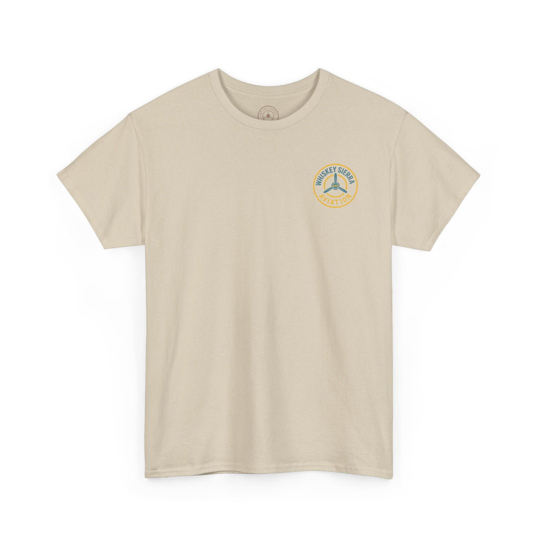 Phoenix Deer Valley Airport Aviation Graphic T-Shirt – Retro Poster