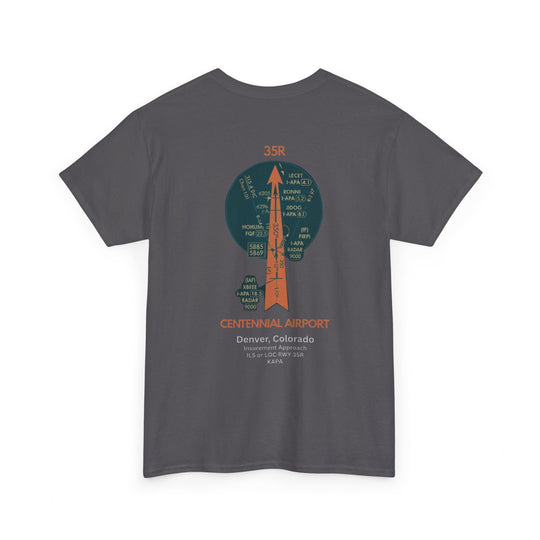 Centennial Airport Aviation Graphic T-Shirt – Airfield Diagram