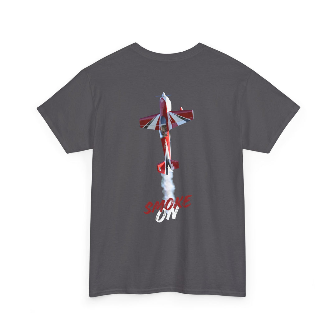 Aerobatic Aviation Graphic T-Shirt – Smoke On