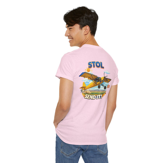 STOL Send It Aviation Graphic T-Shirt – Bush Pilot Airplane Shirt