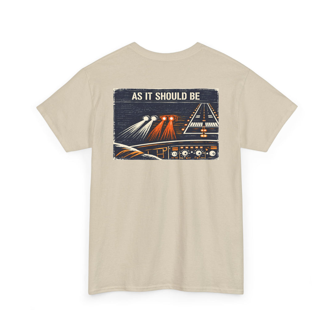 Red Over White, You’re All Right Aviation Graphic T-Shirt