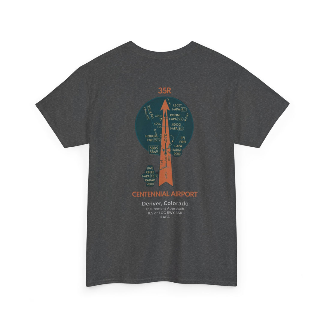 Centennial Airport Aviation Graphic T-Shirt – Airfield Diagram