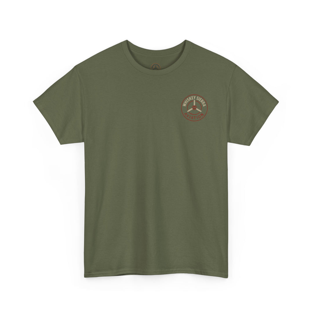 Air Boss T-Shirt — Military Stencil Logo Tee