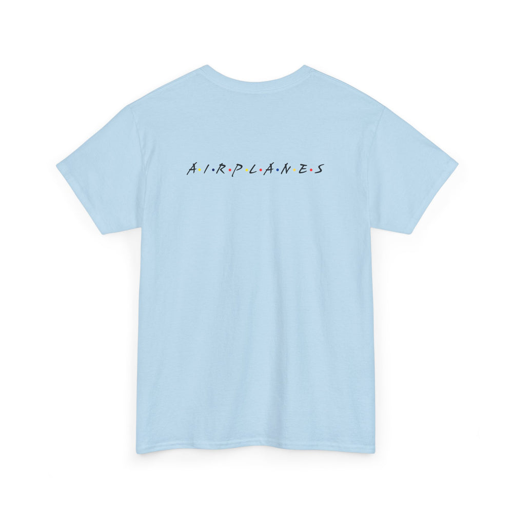 Airplanes Minimalist Aviation Graphic T-Shirt