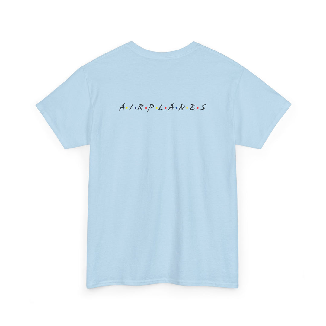 Airplanes Minimalist Aviation Graphic T-Shirt