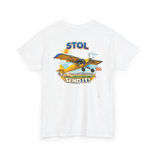 STOL Send It Aviation Graphic T-Shirt – Bush Pilot Airplane Shirt