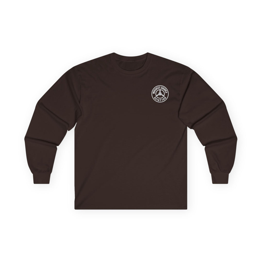 OG Pilot Vintage Flight Computer Aviation Long Sleeve T-Shirt