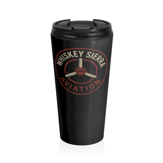 Whiskey Sierra Aviation [Design Name] – 15oz Stainless Steel Aviation Tumbler