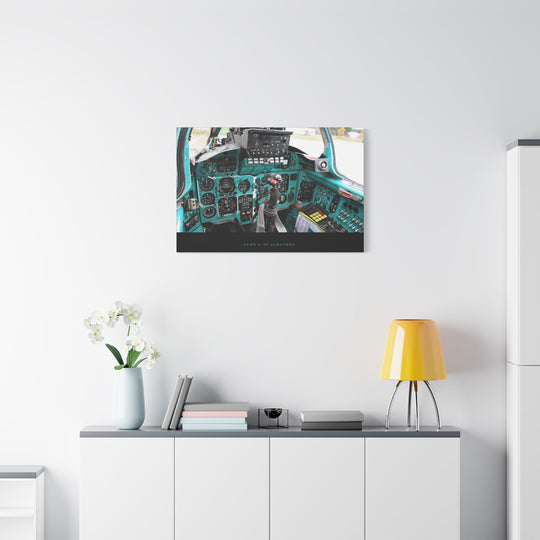 Aero L-39 Albatros Cockpit– Aviation Canvas Wall Art | Pilot & Airport Artwork
