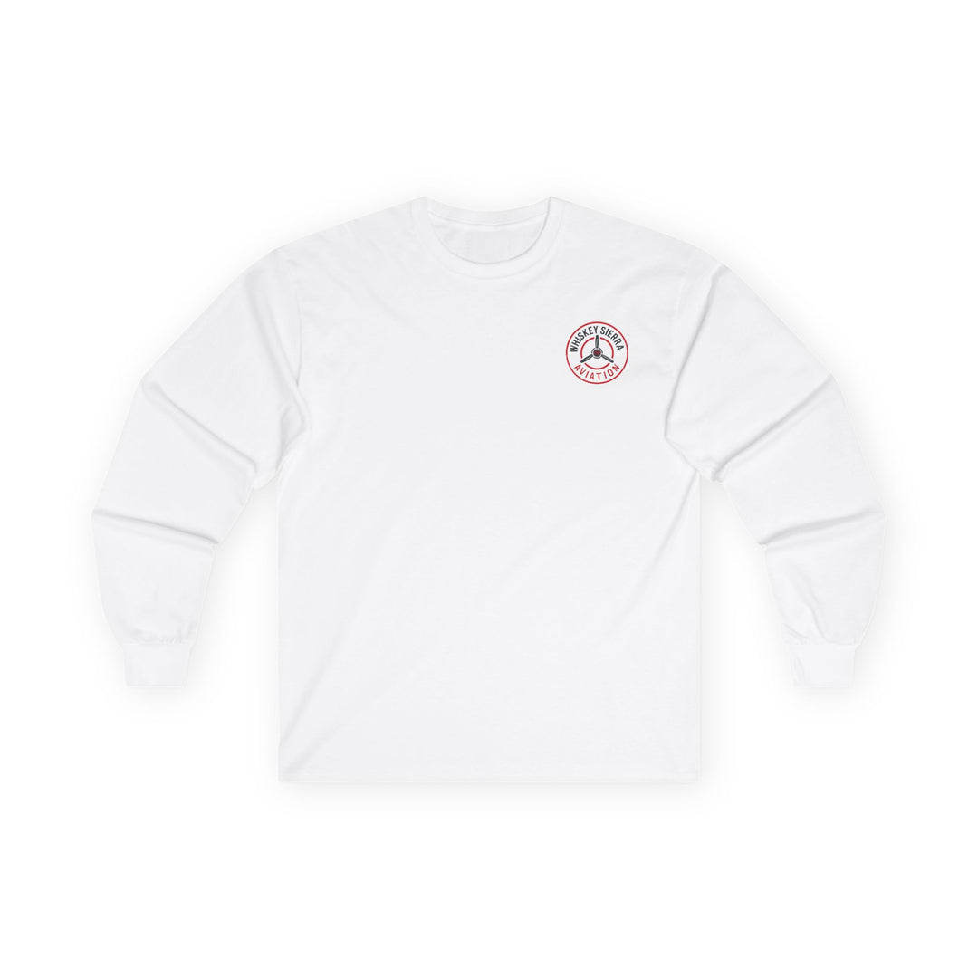 Pilot Wings Aviation Long Sleeve T-Shirt