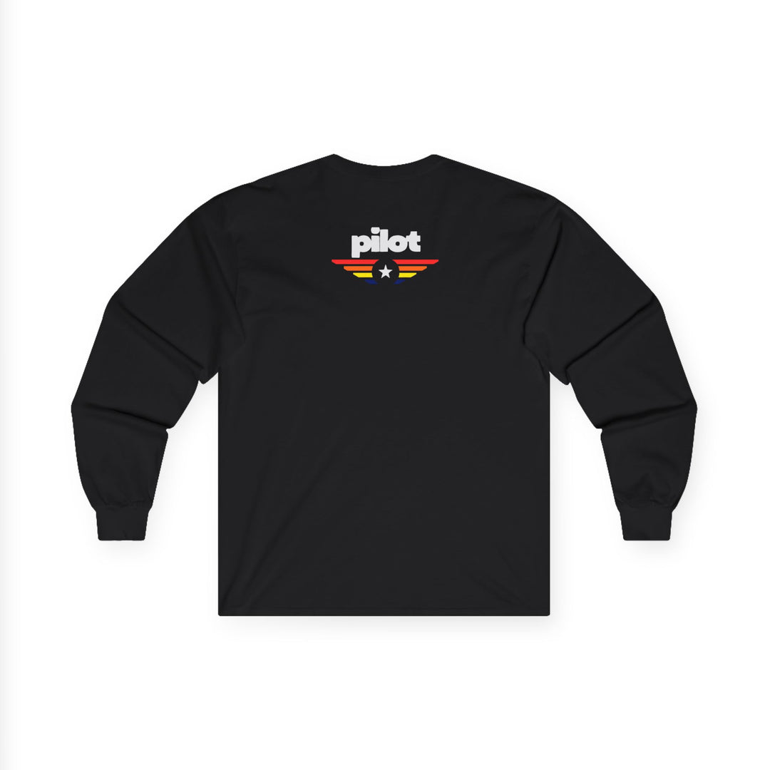 Pilot Wings Aviation Long Sleeve T-Shirt
