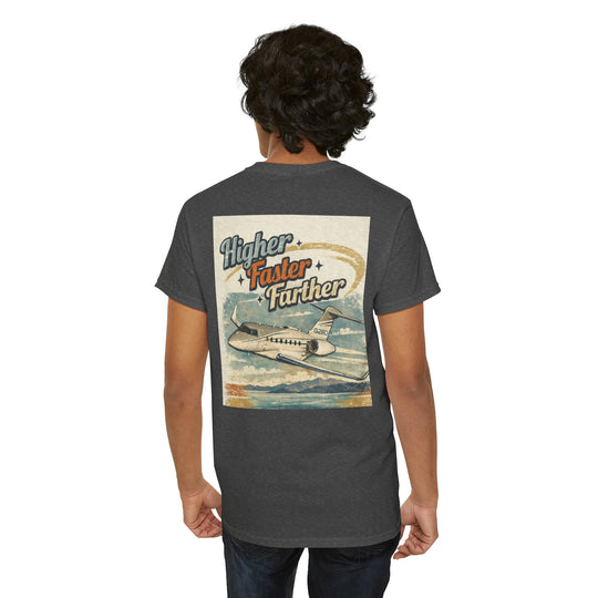 Higher Faster Farther- Graphic Tee