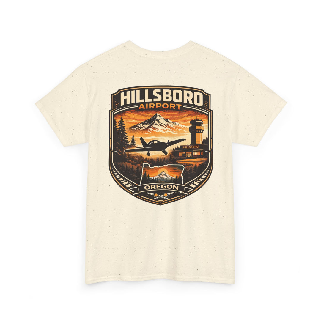 Hillsboro Airport Aviation Graphic T-Shirt – Oregon