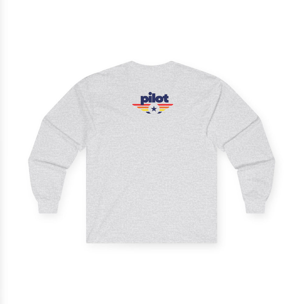 Pilot Wings Aviation Long Sleeve T-Shirt