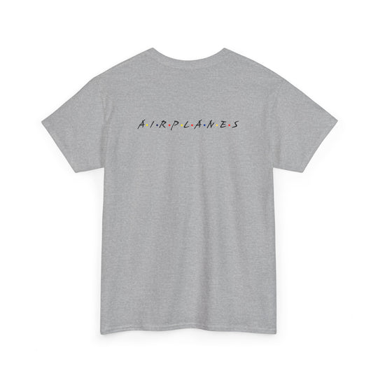 Airplanes Minimalist Aviation Graphic T-Shirt