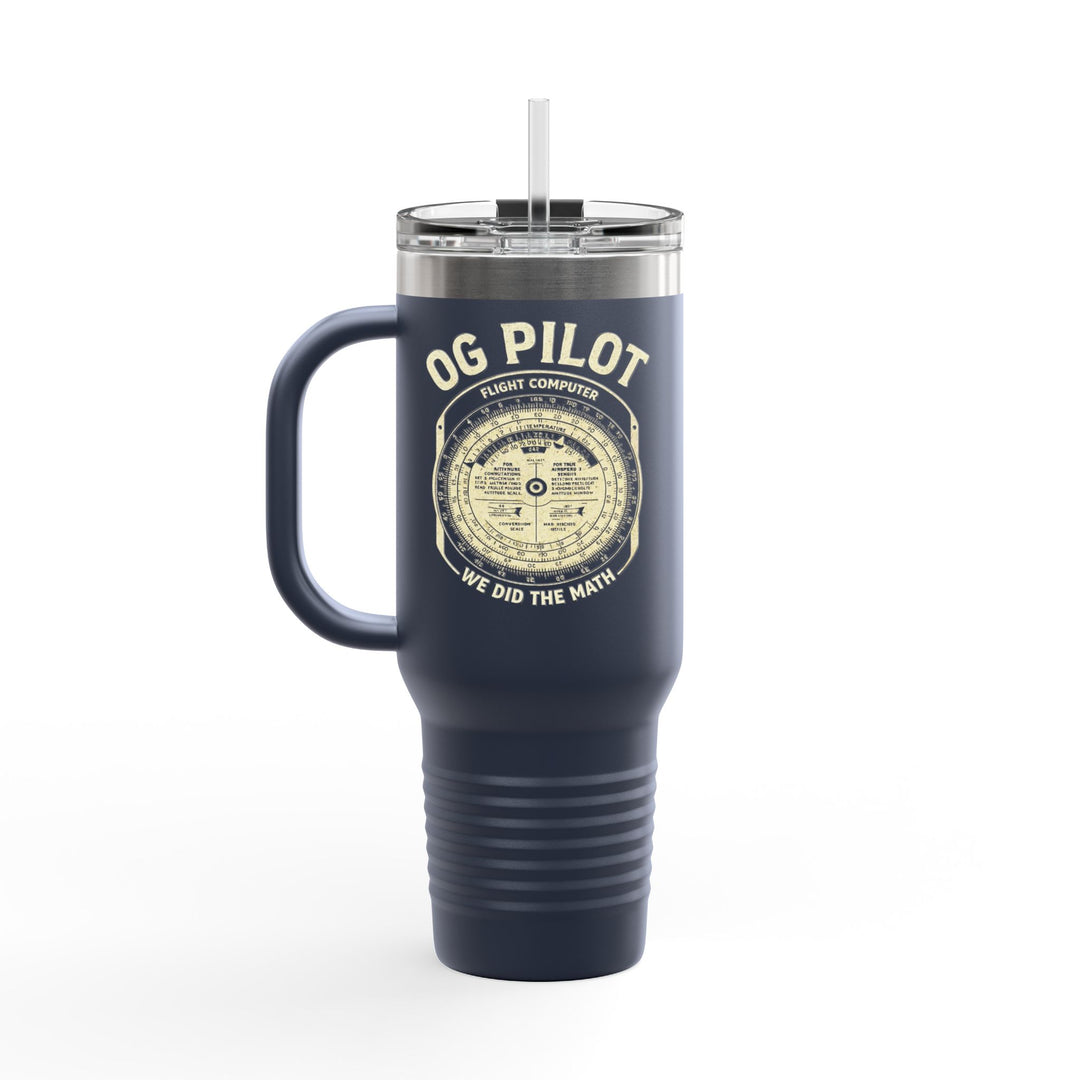 OG Pilot– 40oz Stainless Steel Aviation Tumbler