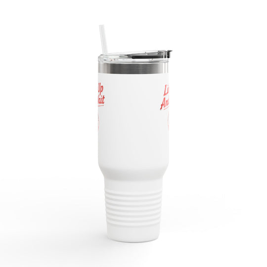 Line Up And Wait– 40oz Stainless Steel Aviation Tumbler