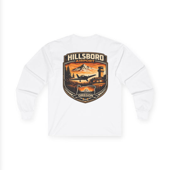Hillsboro Airport Aviation Long Sleeve T-Shirt – Oregon