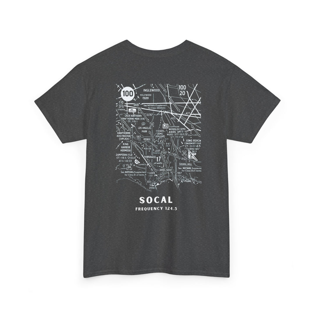 SoCal Airspace Aviation Graphic T-Shirt – Sectional Map
