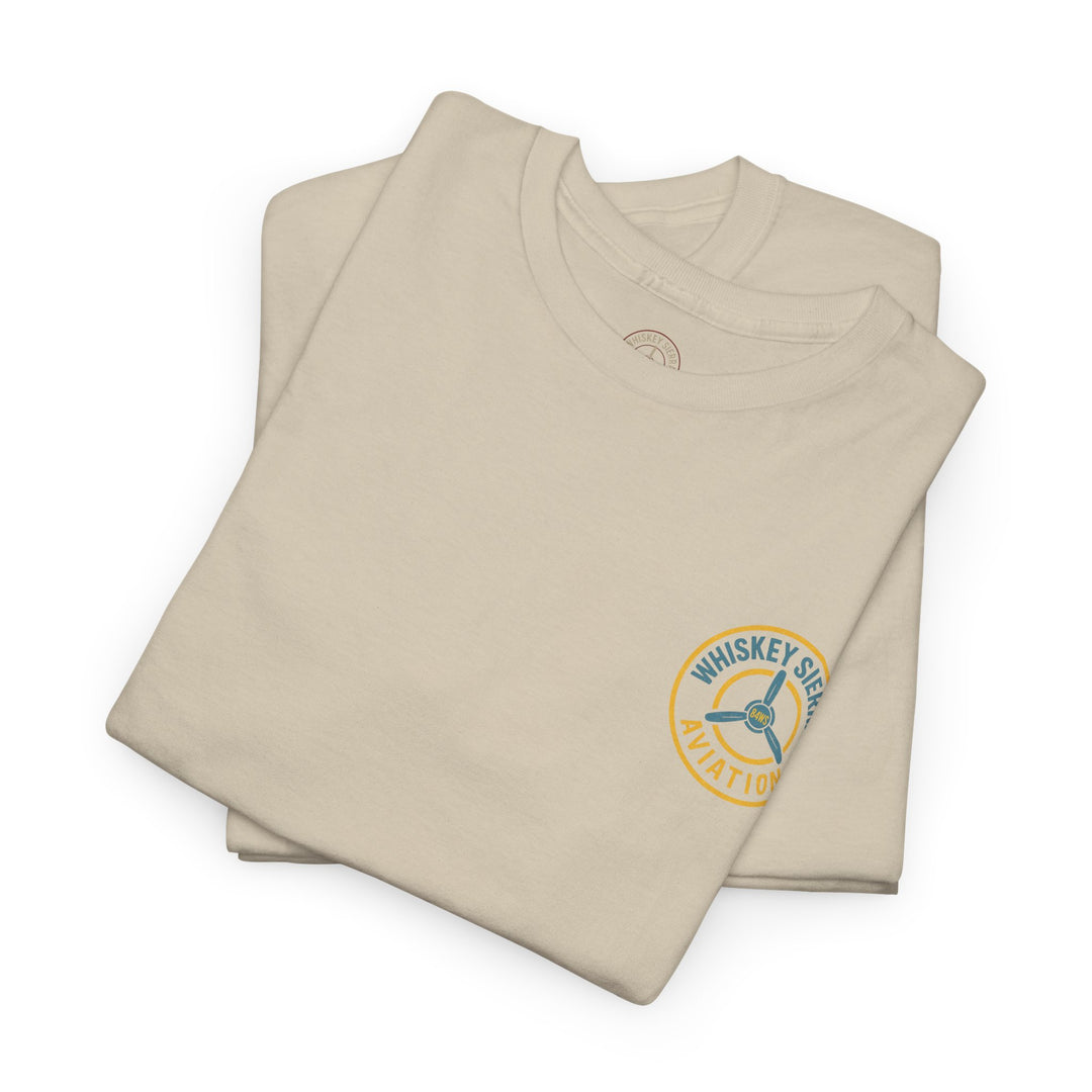 Airplanes Minimalist Aviation Graphic T-Shirt