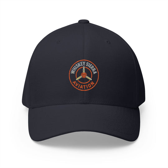 Aviation Embroidered Cap — Whiskey Sierra Aviation Logo Hat