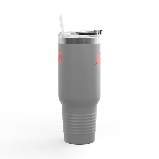 Line Up And Wait– 40oz Stainless Steel Aviation Tumbler