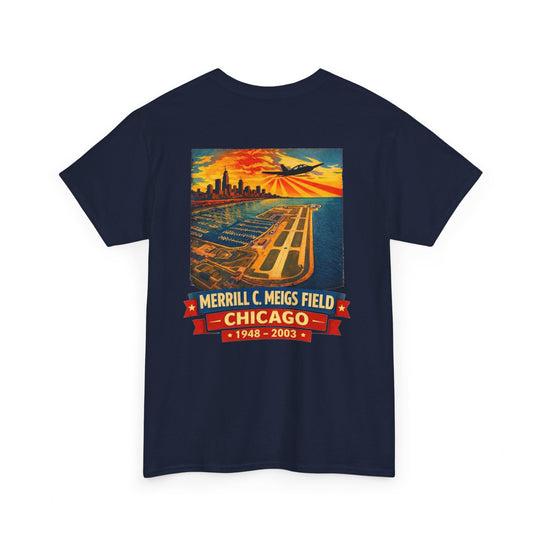 Merrill C. Meigs Field Chicago Retro – Graphic Tee