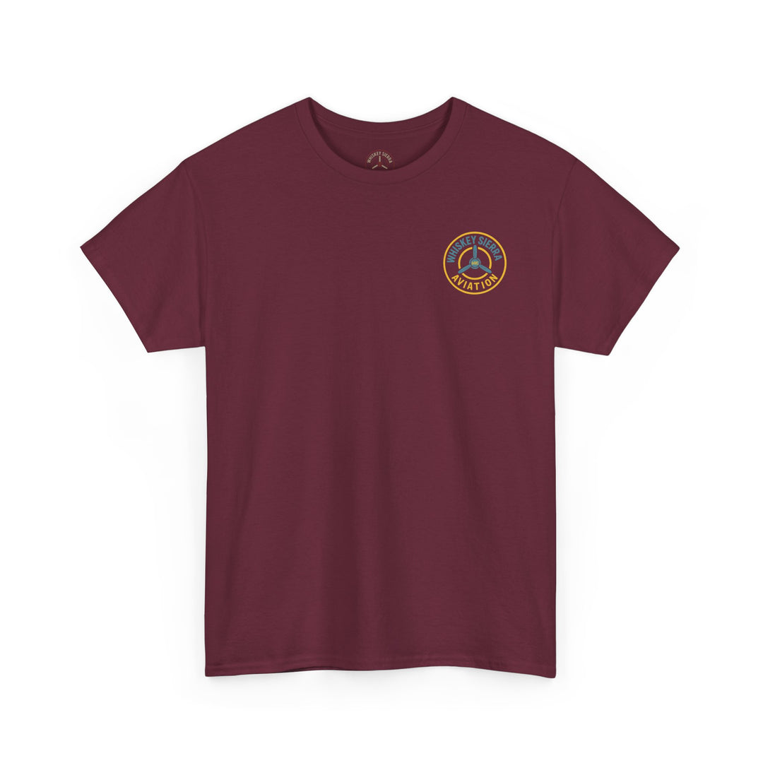 Phoenix Deer Valley Airport Aviation Graphic T-Shirt – Retro Poster