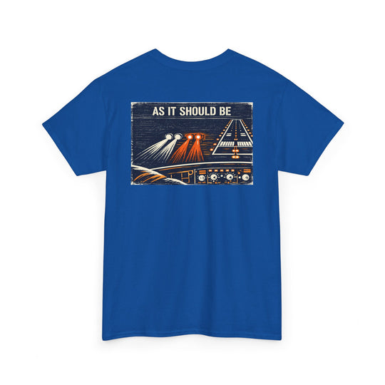 Red Over White, You’re All Right Aviation Graphic T-Shirt