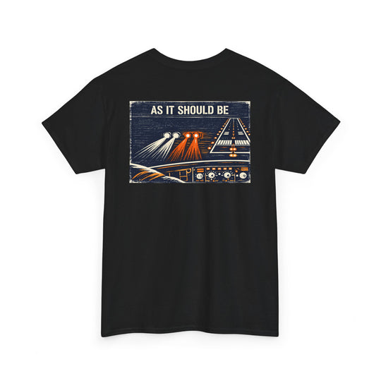 Red Over White, You’re All Right Aviation Graphic T-Shirt